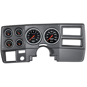 AutoMeter 7027-SC Autometer Sport-Comp 73-83 fits Chevy Truck/ Suburban Dash Kit 6pc Tach / MPH / Fuel / Oil / WTMP / Volt