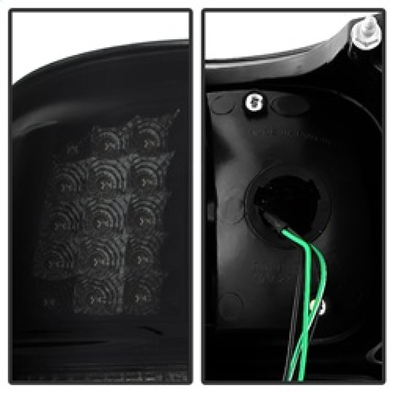 9033926 Xtune Mc Yukon/Yukon Denali LED Tail Lights Black Smoked ALT-JH-CSUB07