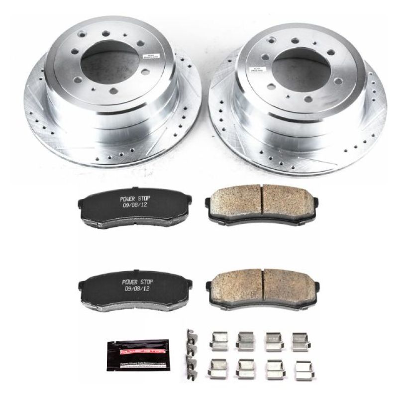 PowerStop K1156 fits Lexus 96-97 LX450 Rear Z23 Evolution Sport Brake Kit
