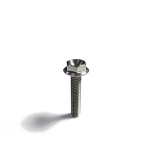 Ticon 126-00312-0120 Industries Titanium Bolt Flanged M5x20x.8TP 8mm 6pt Head