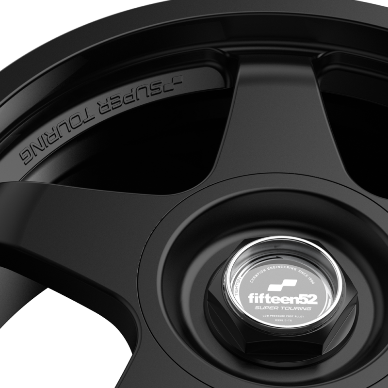 fifteen52 STCAB-77554+40 Chicane 17x7.5 / 5x100 BP / 40mm ET / 73.1mm CB / 5.82in BS / Asphalt Black Wheel