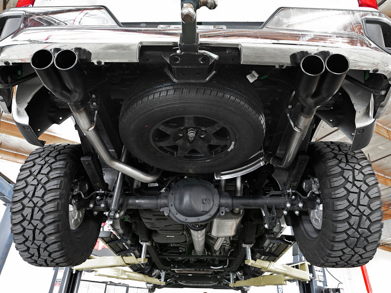 AFE 49-34104-B  Series 3in-2-1/2in 304 SS Cat-Back 2019 fits GM Silverado / Sie