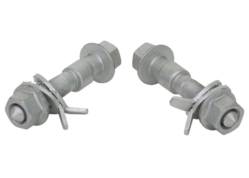 Whiteline KCA412 Nissan 240SX S13 & S14 Front / 6/09+ fits Chevy 89-98 Cruze JG Camber Adjusting Bolt Kit - 12mm