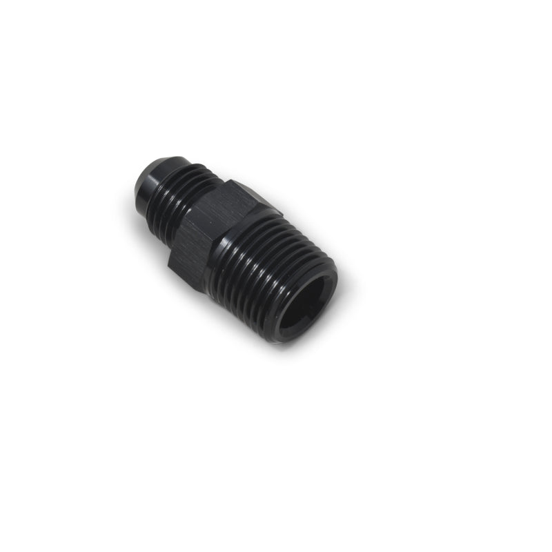 Russell 660523 Performance -12 AN to 1/2in NPT Straight Flare to Pipe (Black)