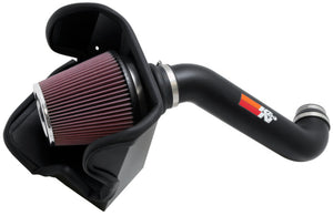 K&N Engineering 77-1562KTK K&N 10-11 fits Jeep Liberty 3.7L V6 High Flow Performance Intake Kit