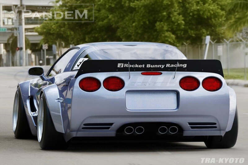GReddy 66980900 Pandem 97-04 fits Chevrolet Corvette C5 Fastback Coupe Rocket Bu