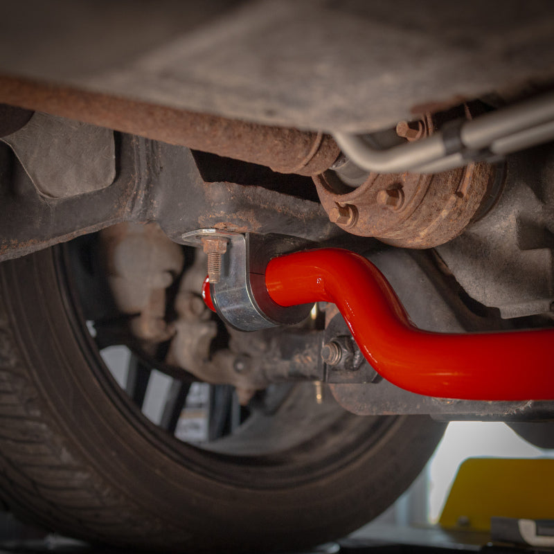 UMI Performance 6579-R 15-20 fits Ford F-150 1 1/2in Solid Front Sway Bar - Red