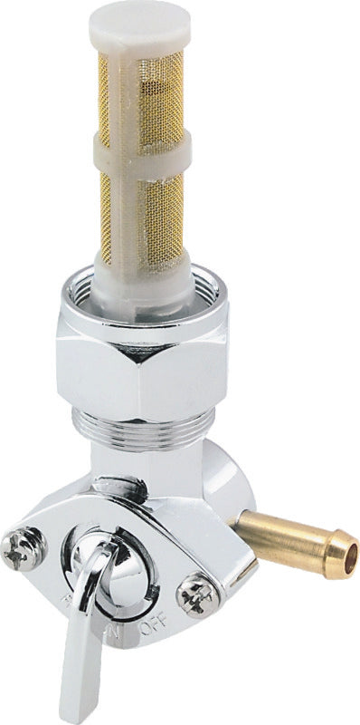 Bikers Choice 492873 78-86 Big Twin & XL Chrome 22MM Petcock Straight Right Fac