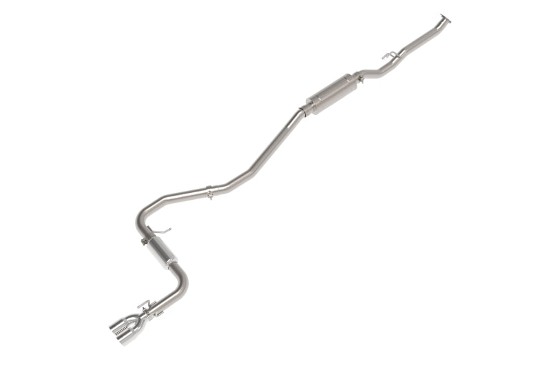 AFE 49-36631-P Takeda 2.5in 304 SS Cat-Back Exhaust w/ Polished Tips 22-25 fits