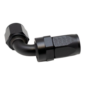 DeatschWerks 6-02-0807-B 8AN Female Swivel 90-Degree Hose End CPE - Anodized Ma