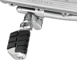 Kuryakyn 7976 Kuryakyn Dually ISO Offset Highway Pegs With 1inch Clamp Chrome (Pair)