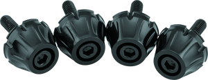 Kuryakyn 5722 Kuryakyn Windshield Screws FLTR Black