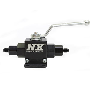 Nitrous Express 15159-4 Lightweight Billet In-Line Valve 1.5in I.D (4AN Fitting)