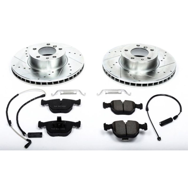 PowerStop K508 fits BMW 97-00 540i Front Z23 Evolution Sport Brake Kit