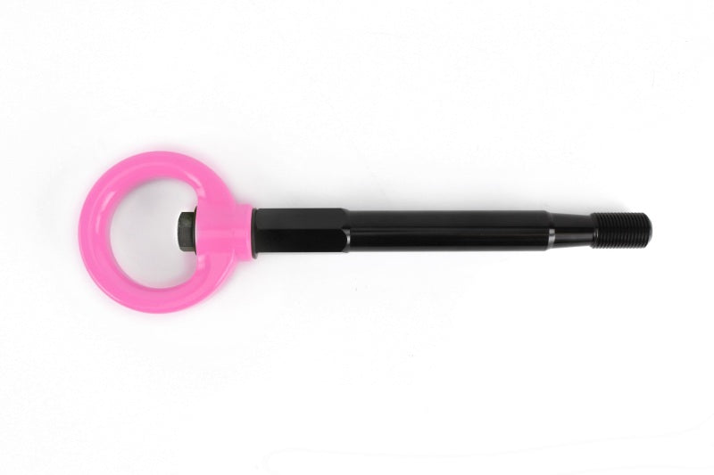 Perrin PSP-BDY-251HP 08-14 fits Subaru WRX/STI Sedan Tow Hook Kit (Rear) - Hyper Pink