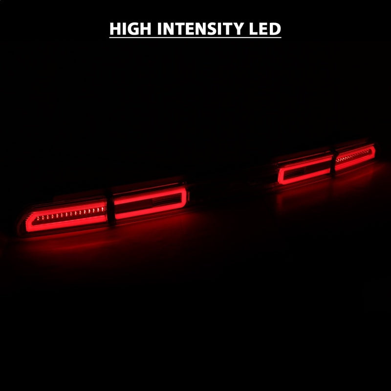 ANZO 321348 fits Dodge 08-10 Challenger LED Taillights - Red/Clear w/Sequential Turn Signal