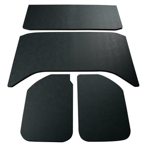 DEI  50159 fits Jeep 11-18 Wrangler JK 4-Door Boom Mat Headliner - 4 Piece - Bla