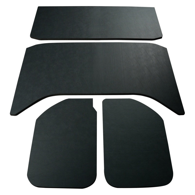 DEI  50159 fits Jeep 11-18 Wrangler JK 4-Door Boom Mat Headliner - 4 Piece - Bla