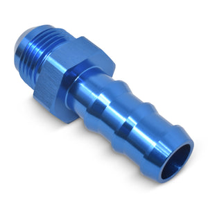 Russell 670310 Performance -8 AN Male to 1/2in Barb (Blue)