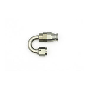 DeatschWerks 6-02-0853 6AN Female Swivel 180-Degree Hose End PTFE (Incl. 1 Oliv