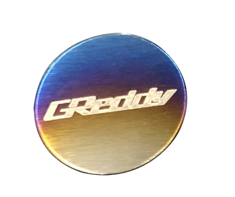 GReddy 18000204 Titanium Disk Badge for Type-A Shift knob