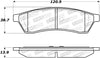 Stoptech 308.103 Street Brake Pads