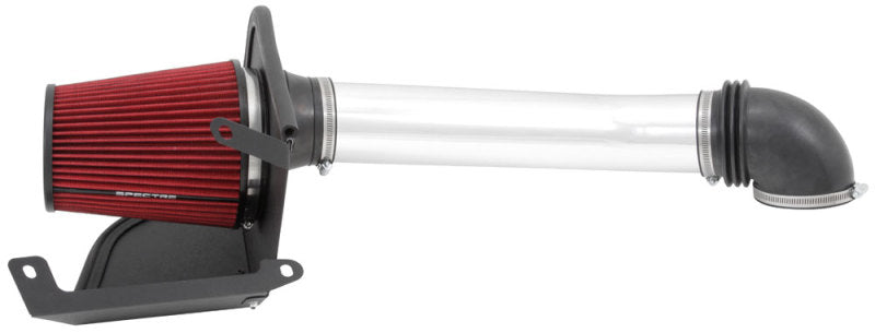 Spectre 9006 14-15 fits GM Silverado/fits Sierra V8-5.3L F/I Air Intake Kit - Polished w/Red Filter