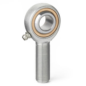 QA1 VML12Z V Series 3-Pc Rod End - Male/Left Hand - 12mm Bore x M12x1.75 w/Ze
