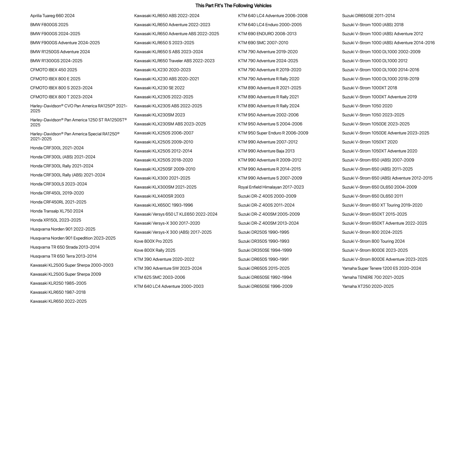 TUSK 2031700003