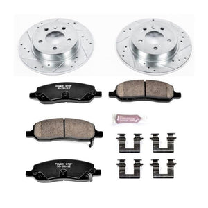PowerStop K4658 fits Buick 06-11 Lucerne Rear Z23 Evolution Sport Brake Kit