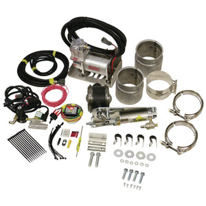 BD Diesel 1028150 Exhaust Brake - Universal 5.0in c/w Air Compressor