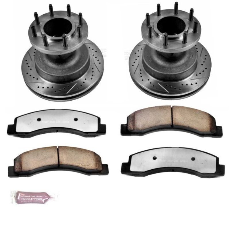 Power Stop K2907 36 fits Ford F-350 Super Duty Front Z36 Truck & Tow Brake Kit