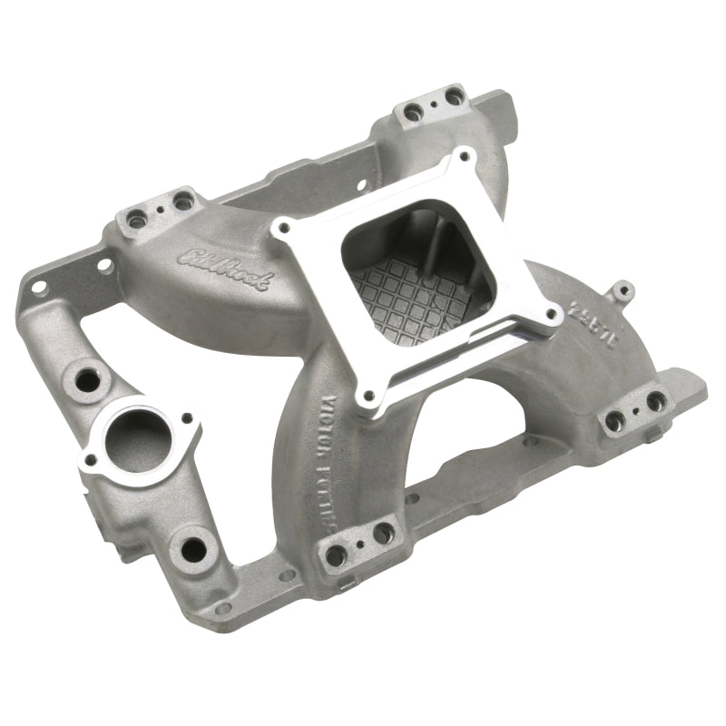 Edelbrock 29575 Intake Manifold Super Victor EFI fits Pontiac 389/455 for STD Flange Tb