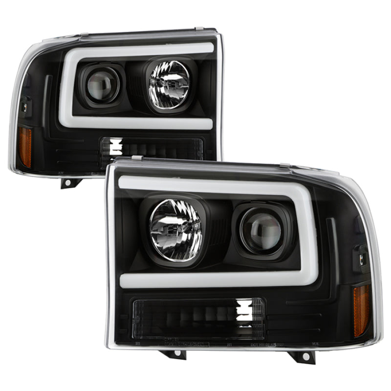 Spyder 5088062 fits Ford 99-04 F-250 /Excursion 00-04 1 Piece LED Headlights -