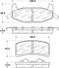 Stoptech 308.0377 Street Brake Pads