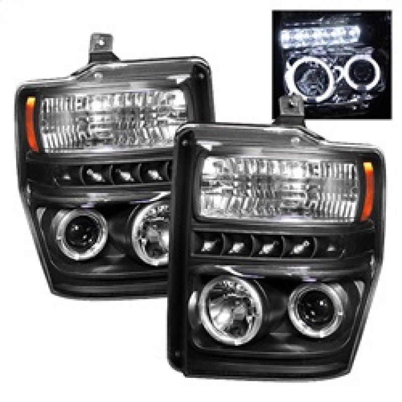 Spyder 5010575 fits Ford 08-10 F250/350/450 Super Duty Projector Headlights LED
