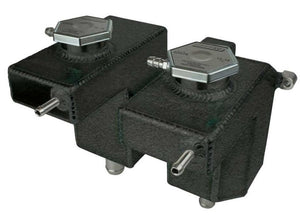 Moroso 43003 16-Up Polaris RZR Turbo/Turbo S Dual Coolant Intercooler Tank - Bla