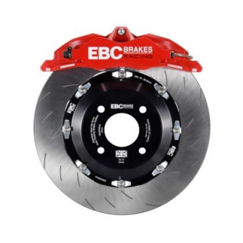 EBC BBK023RED-1 Racing Volkswagen GTI (Mk5) Red fits Apollo 04-09-4 Calipers 330mm Rotors Front Big Brake Kit