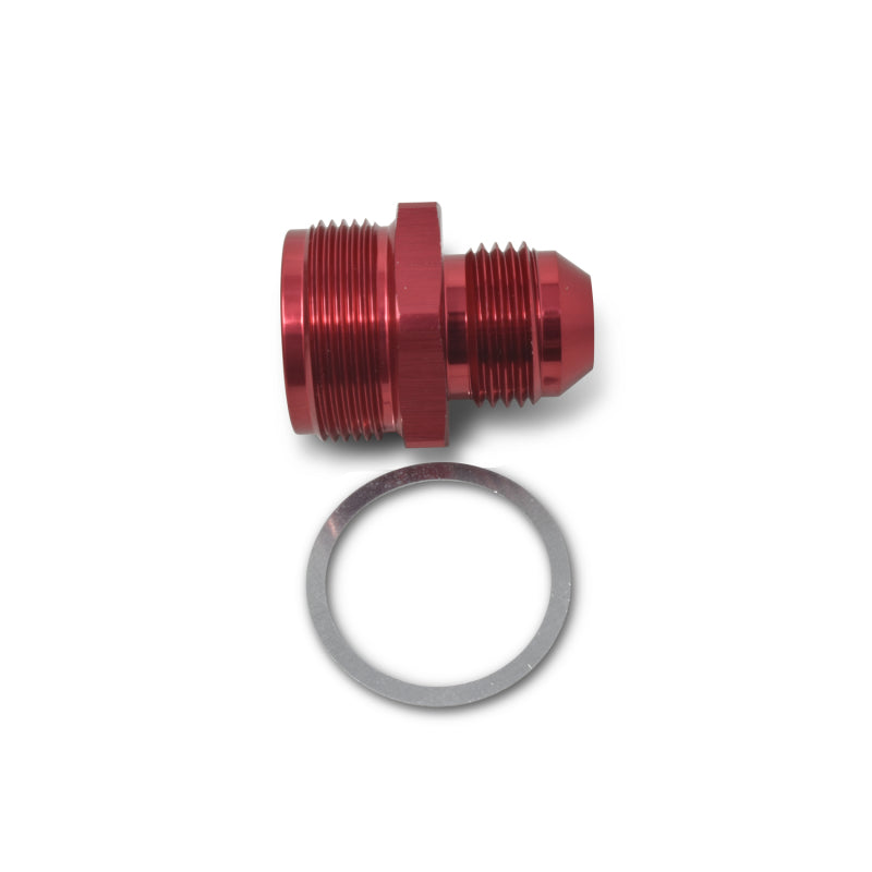 Russell 640340 Performance 1in-20 x 6 AN Male Flare Adapter (66-89 Edelbrock Q-Jets/75-89 Stock Q-Jets)