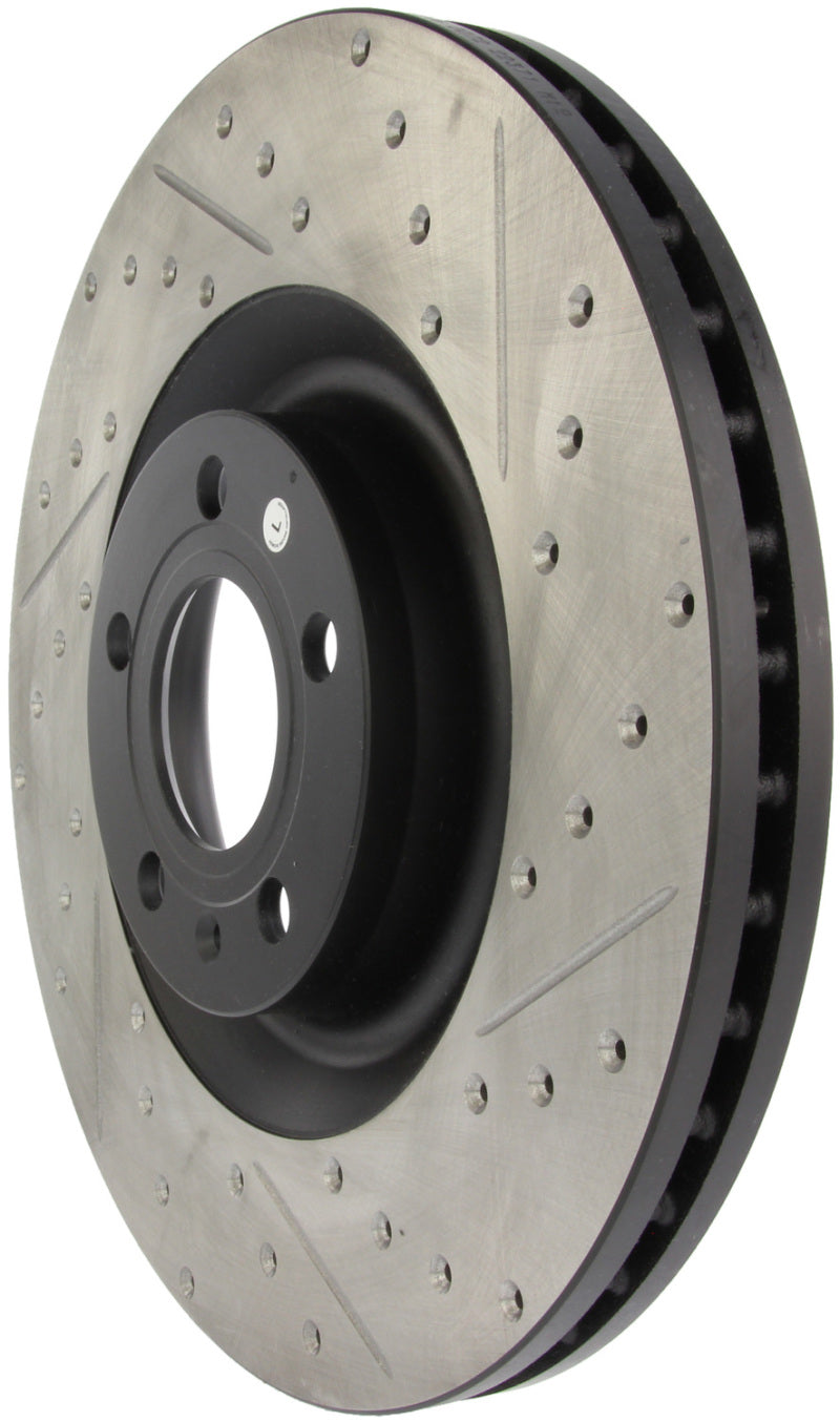 Stoptech 127.33087L Slotted & Drilled Sport Brake Rotor