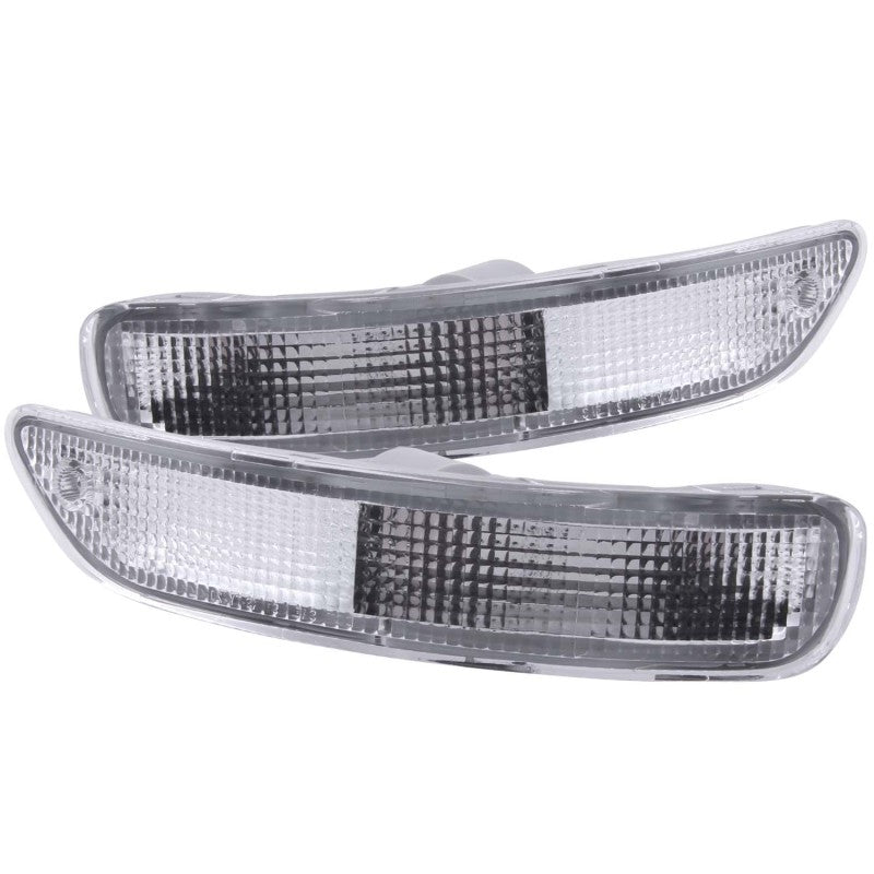 ANZO 511017 1997 fits Toyota 93-19 Corolla Euro Parking Lights Chrome