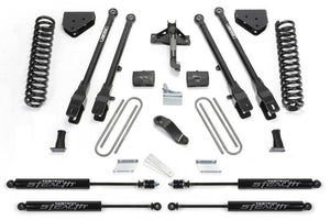 Fabtech K2157M 11-13 fits Ford F450/550 4WD 10 Lug 6in 4Link Sys w/Coils & Stealth