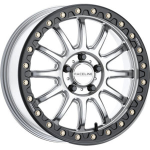 Raceline A14SB-77012+40 A14SB Alpha 17x7in/5x114.3 BP/40mm Offset/68mm Bore - Si