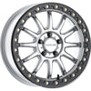 Raceline A14SB-77012+40 A14SB Alpha 17x7in/5x114.3 BP/40mm Offset/68mm Bore - Si