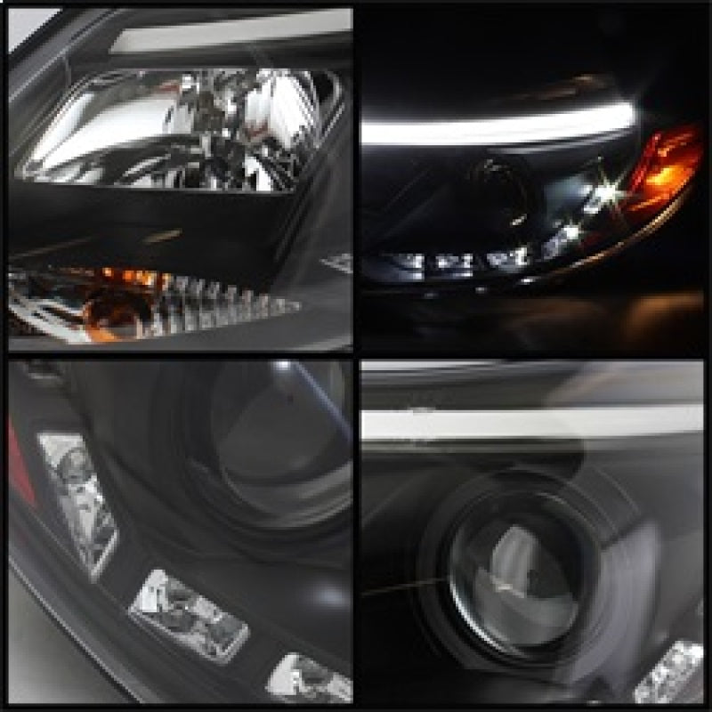 Spyder 5072832 fits Ford 12-14 Focus Projector Headlights Halogen Model Only -