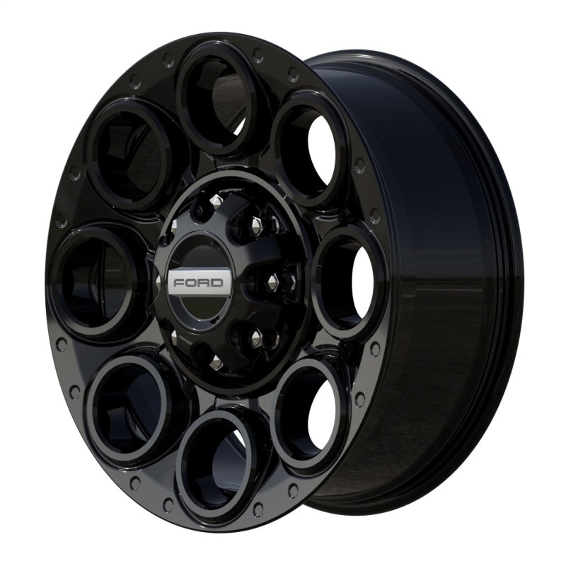 fits Ford 05-22 Racing M-1007K-S2008GB1 Super Duty F-250/F-350 (Single Wheel Models) 20x8 Gloss Black Wheel Kit