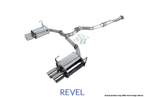 Revel T70188R Medallion Touring-S Catback Exhaust - Dual Muffler/ Quad Tip 15-17