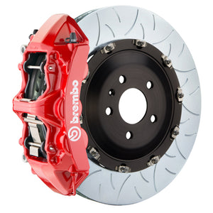 Brembo 1N3.9540A2 Brembo 16-20 XC90 Front GT BBK 6 Piston Cast 405x34 2pc Rotor Slotted Type-3-Red