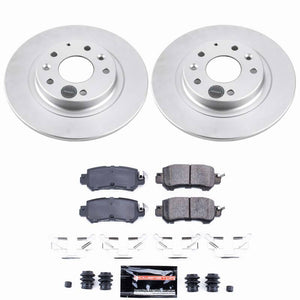 Power Stop 16-18 Mazda CX-3 Rear Z23 Coated Brake Kit