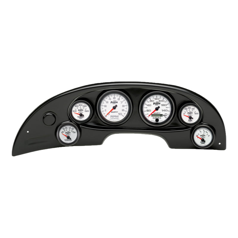 AutoMeter 10008-10 Autometer Phantom II Direct Fit Dash Kit 94-04 fits Ford Mustang (2 x 3-3/8in. / 4 x 2-1/16in.)
